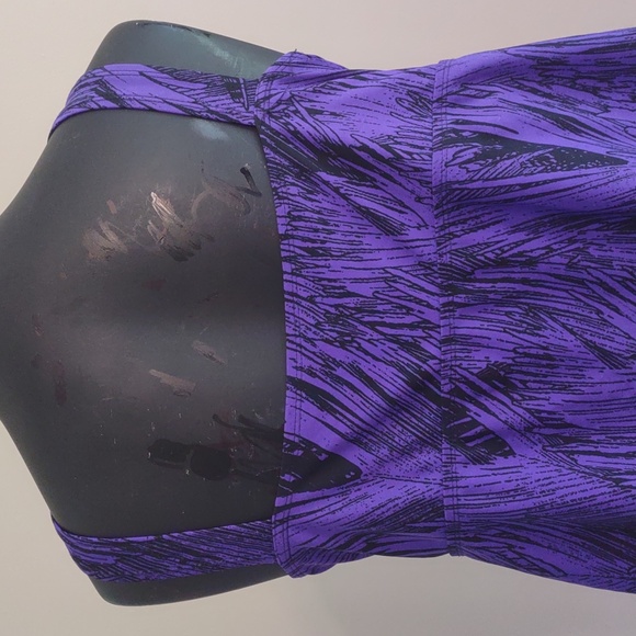 Aquabelle Swimsuits For All Sz 24 Chlorine Resistant Classic Tankini Swim Top - Picture 3 of 16